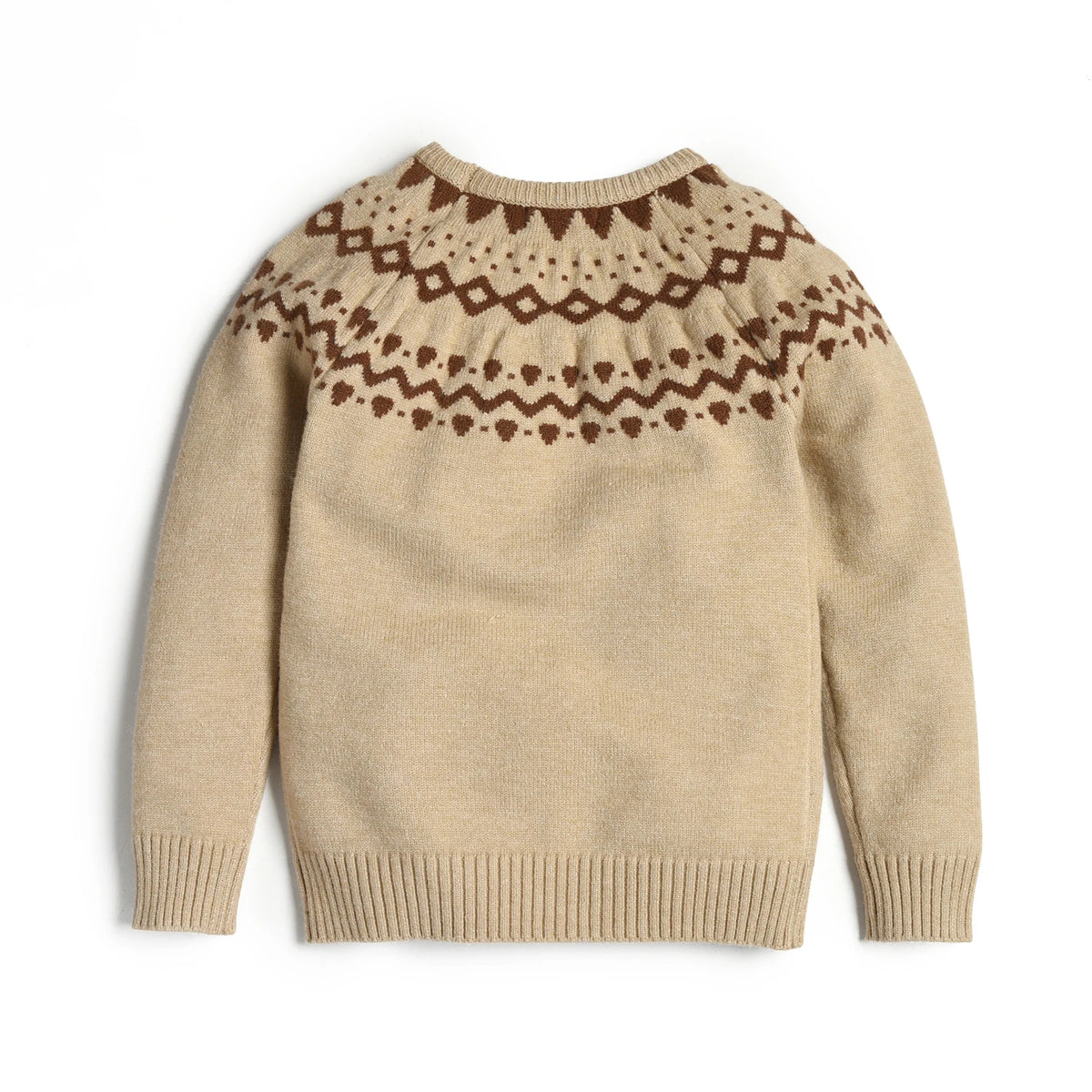 SoHo Kids Nordic Knit Crewneck Sweater