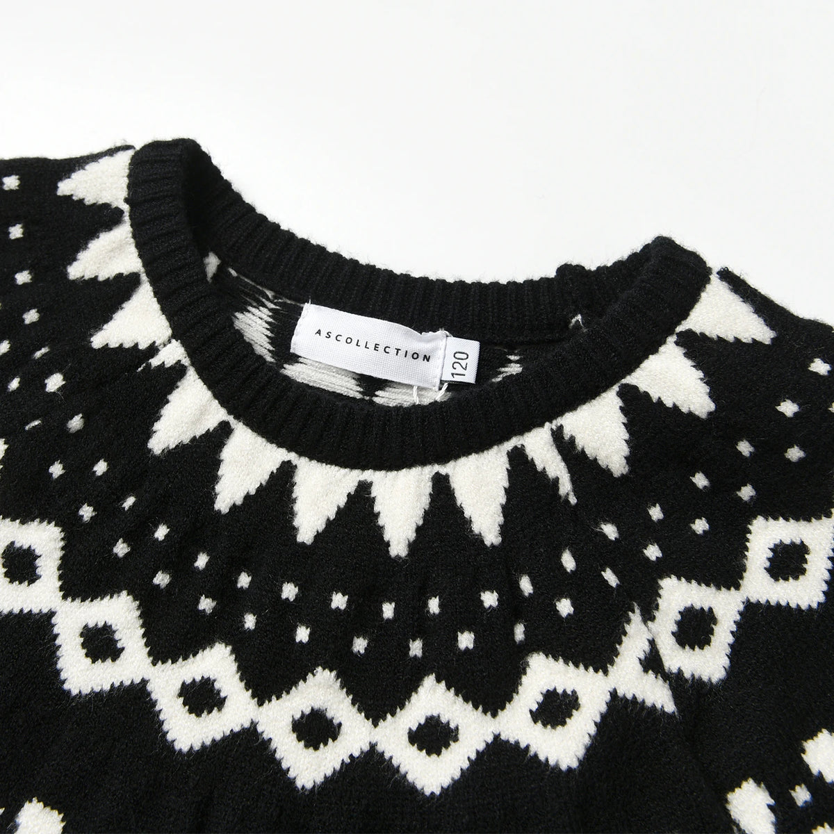 SoHo Kids Nordic Knit Crewneck Sweater