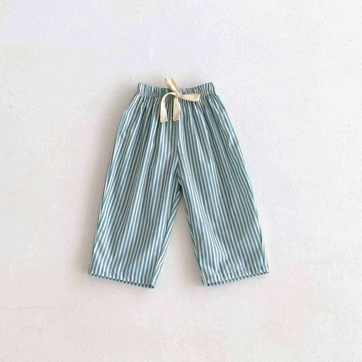 SoHo Kids Loose Fit Drawstring Striped Harem Trousers