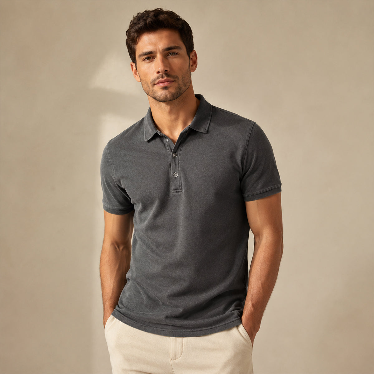 The Walnut Creek Men's Lighweight Cotton Polo Shirt