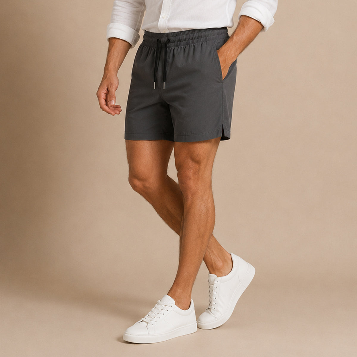 The Corniglia Men's Quick Dry Drawstring Swim Shorts