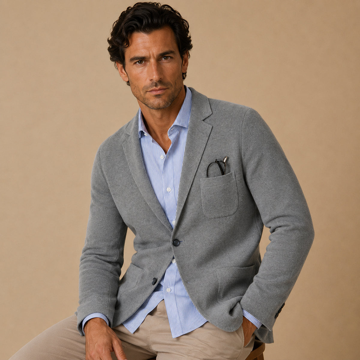 The Corsica Linen Summer Blazer - Wedding Guest Men - Formal Occasions