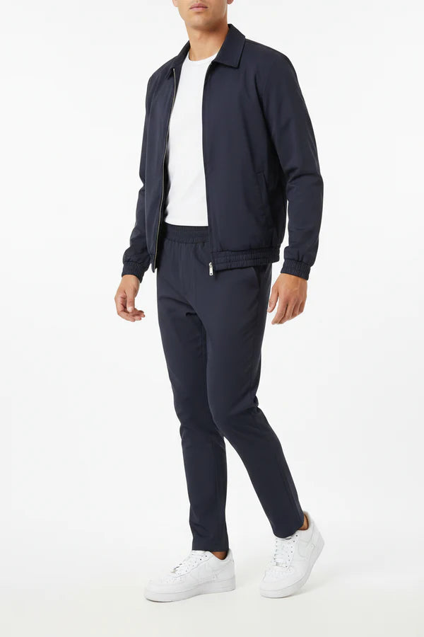 The Reno Men's Premium Tech Tracksuit Set - Navy Blue