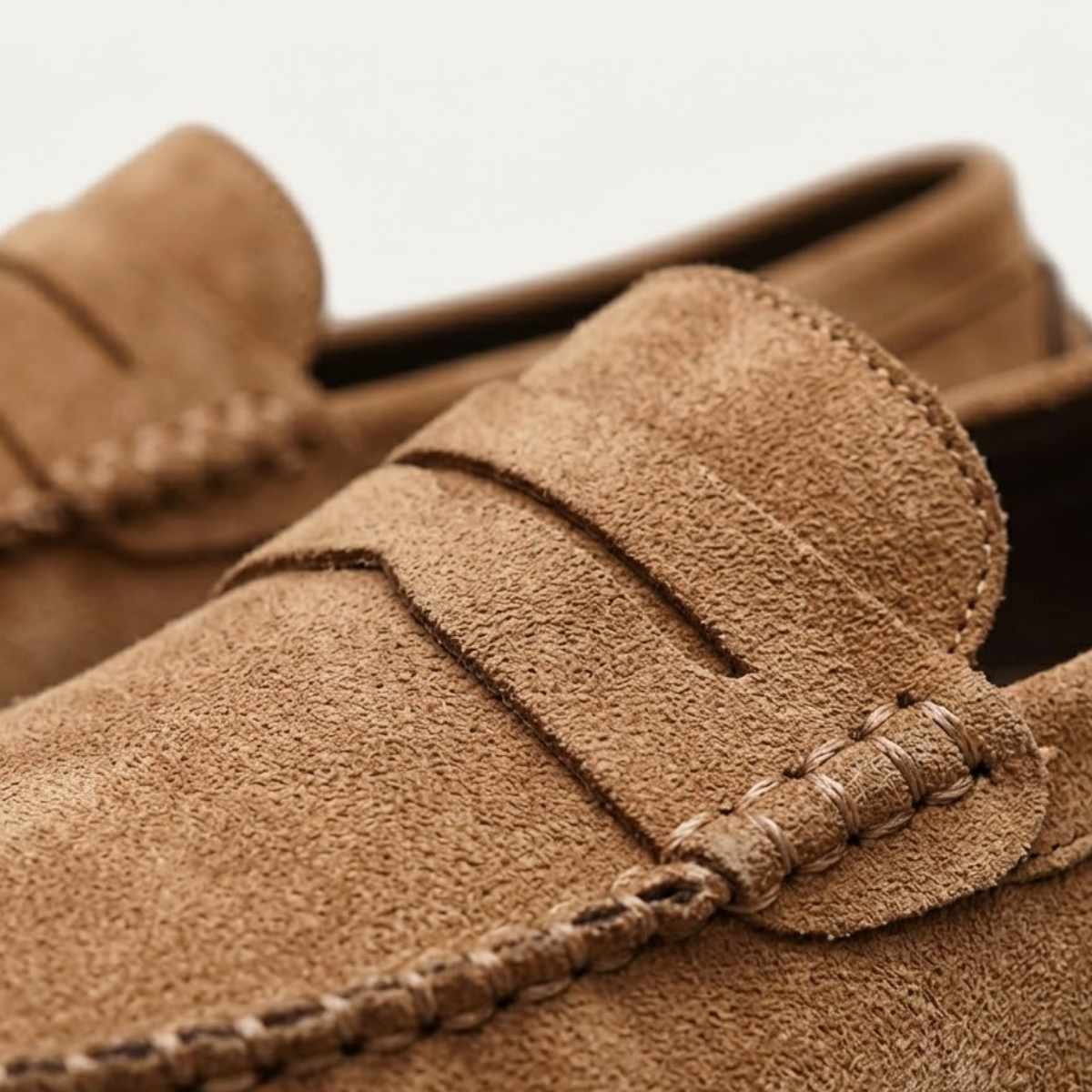 The Marostica Men’s Suede Classic Moccasins Slip On Loafers