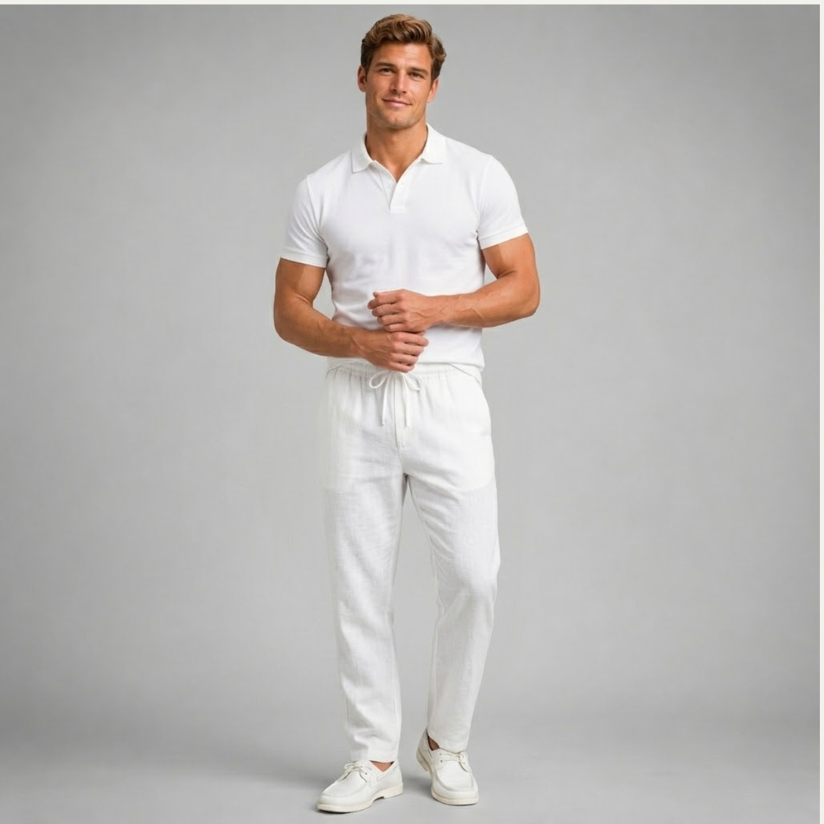 The Larkspur Men’s Hemp Breathable Straight Leg Pants