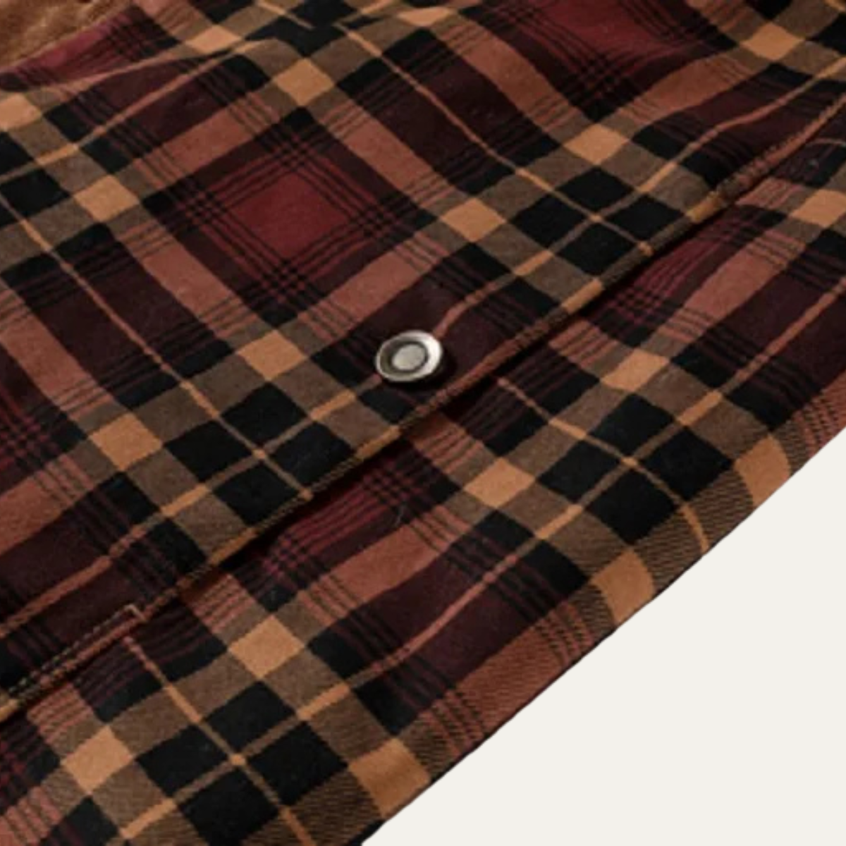 The Verbania Men’s Check Plaid Fleece Lined Flannel Jacket