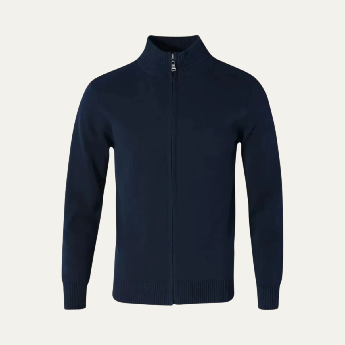 The Bristol Men’s Cashmere Luxury Cardigan Zip Knit Sweater
