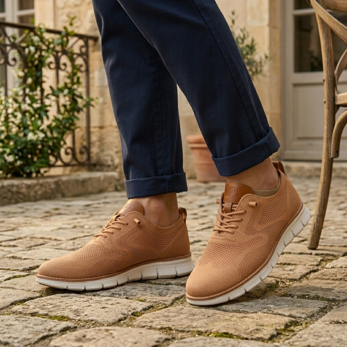 The Tarryton Men’s Lightweight Breathable Casual Knit Walking Shoes