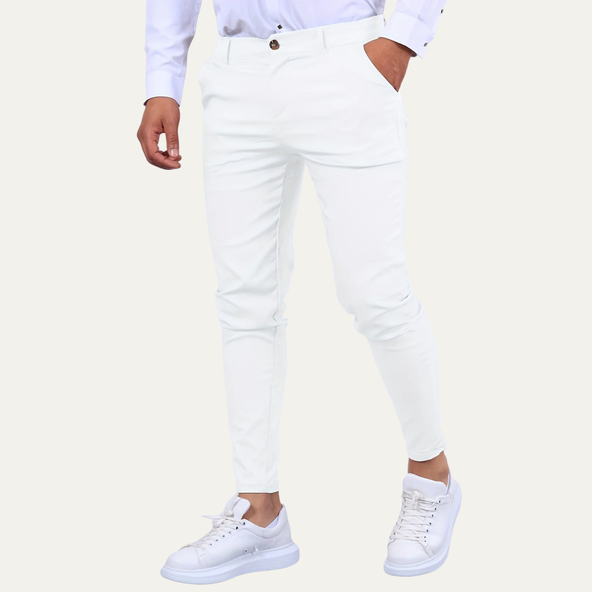 The Kingsbury Men’s Slim Fit Casual Stretch Chino Pants