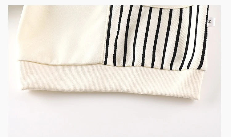 Striped Sweatshirt & Jogger Pants Set