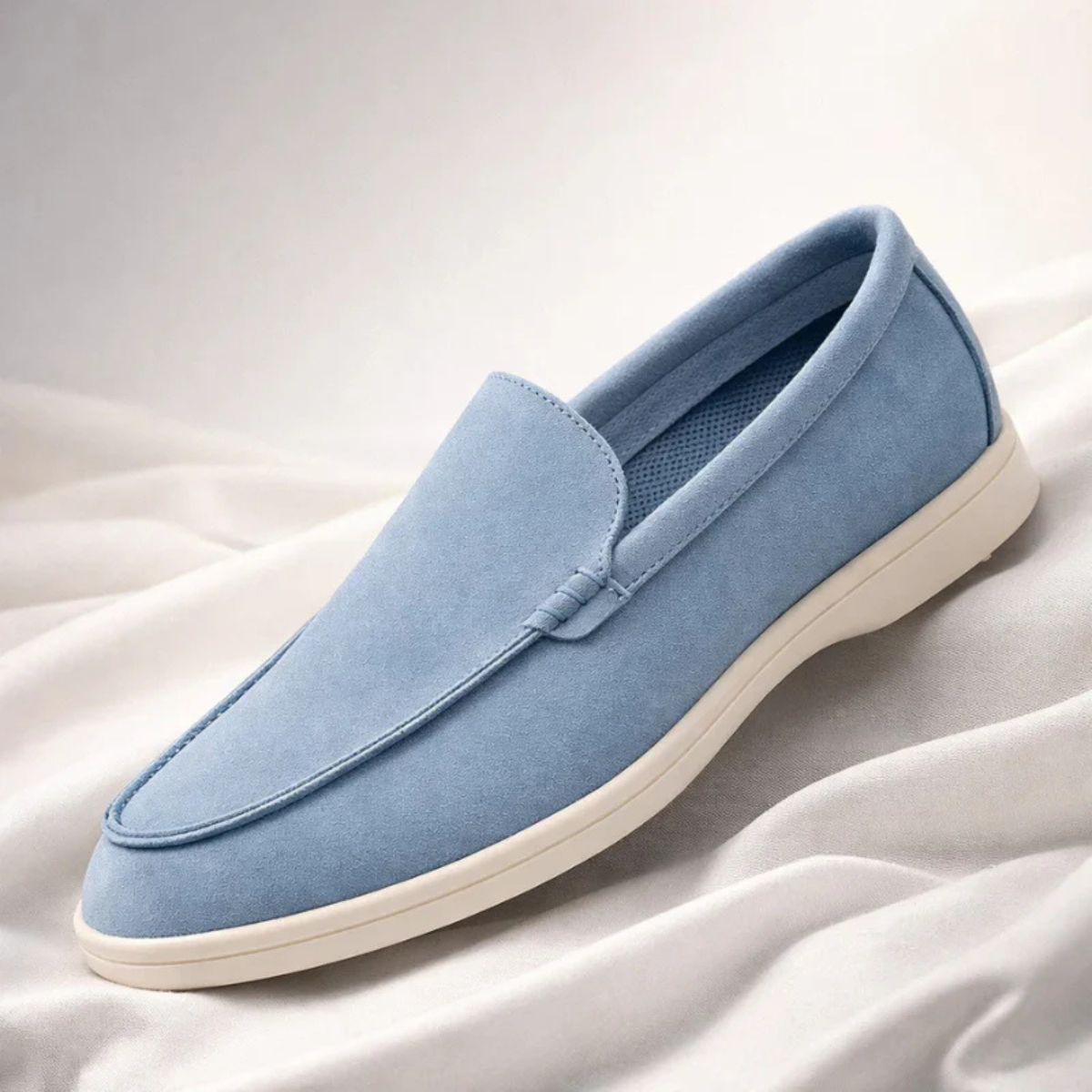 The St. Paul Men's Lightweight Suede Slip On Loafers