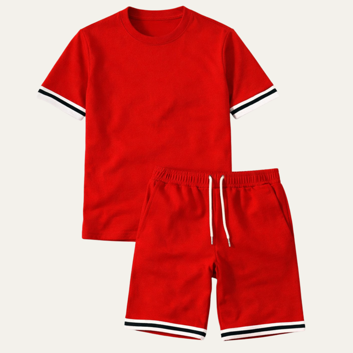 The Rimini Men’s Casual Summer Set – T Shirt and Shorts