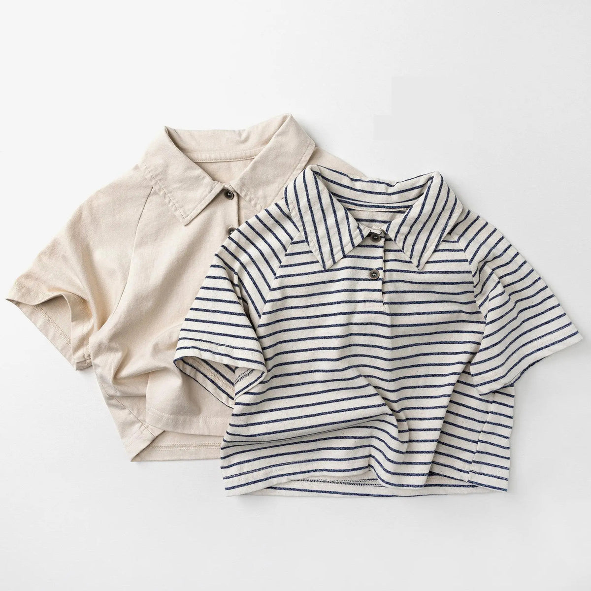 SoHo Kids Casual Striped Polo Shirt