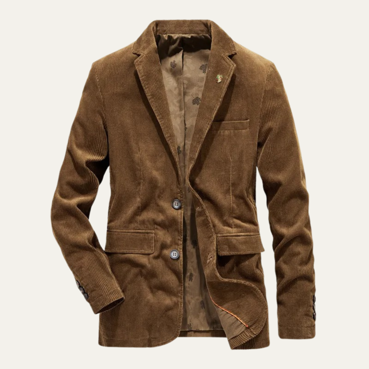 The Ridgeway Men’s Vintage Corduroy Wedding Guest Blazer