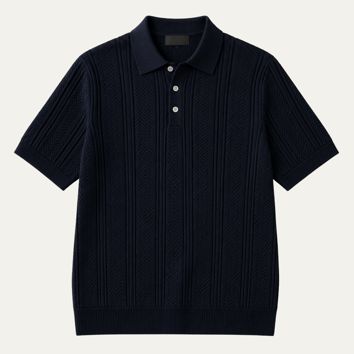 The Brookline Men's Smart Knit Polo Shirt