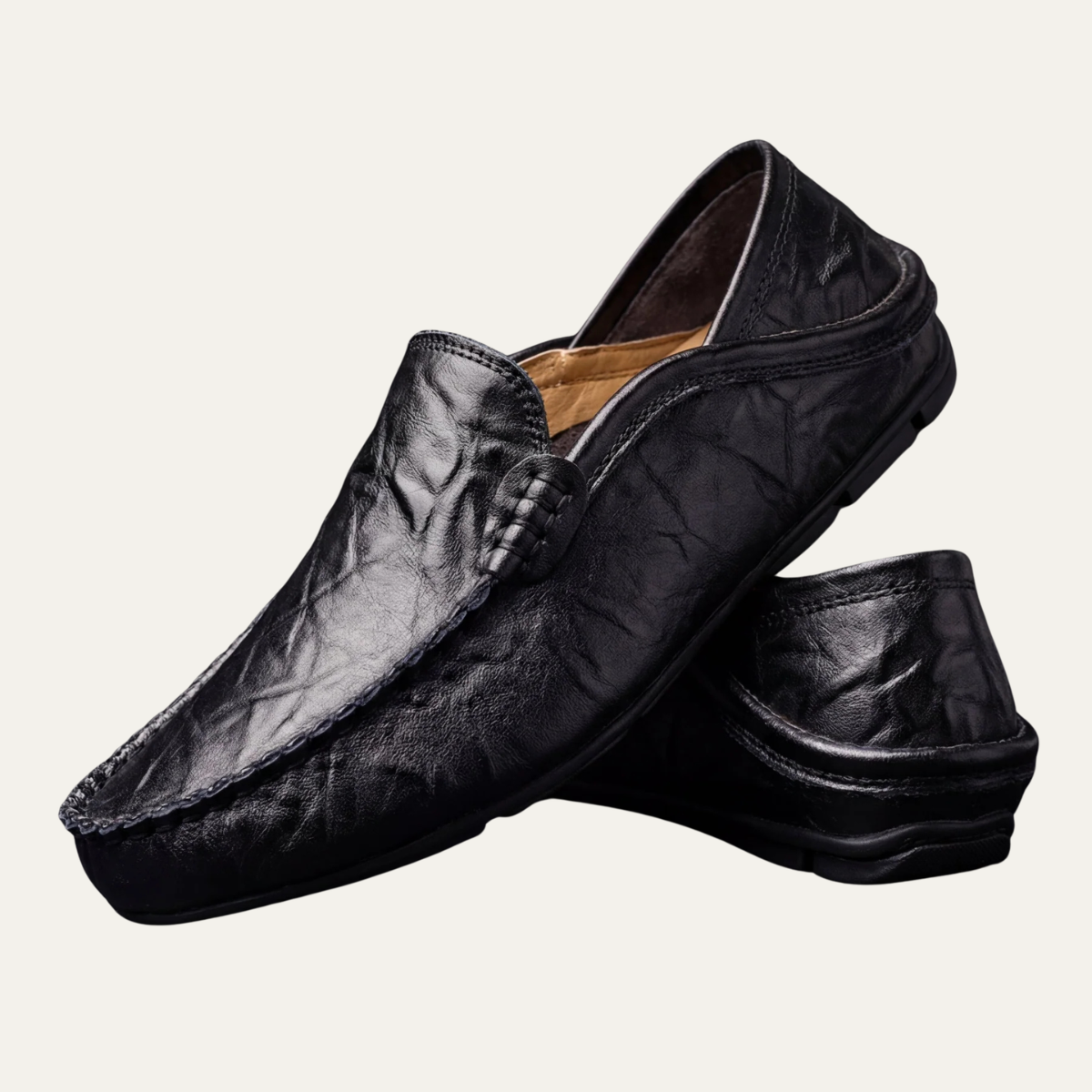The Minneapolis Men's Casual Leather Slip On Loafers