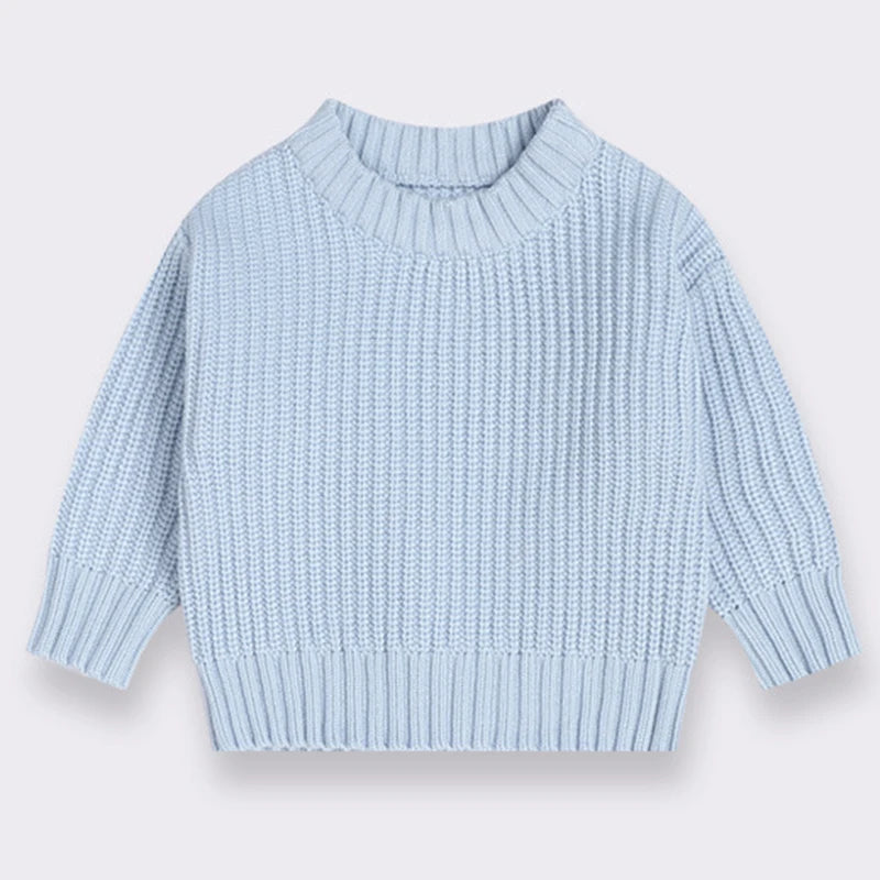 SoHo Kids Cozy Knit Crewneck Sweater