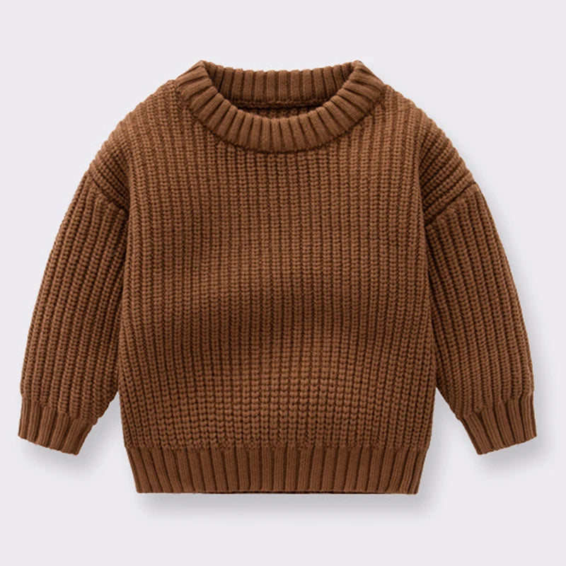 SoHo Kids Casual Knit Crewneck Sweater