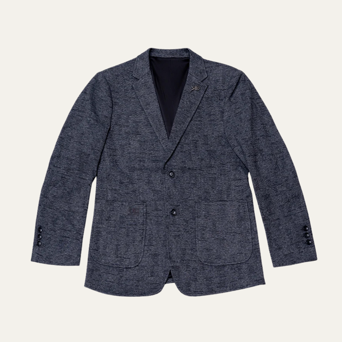The Trentino Men’s Classic Gray Business Blazer