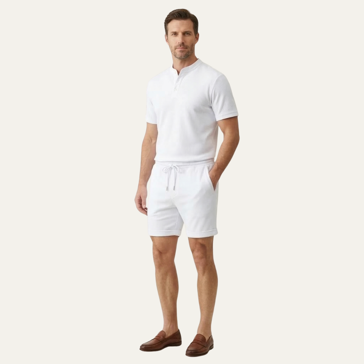The Pinevalley Men’s Casual Summer Set – T Shirt & Shorts