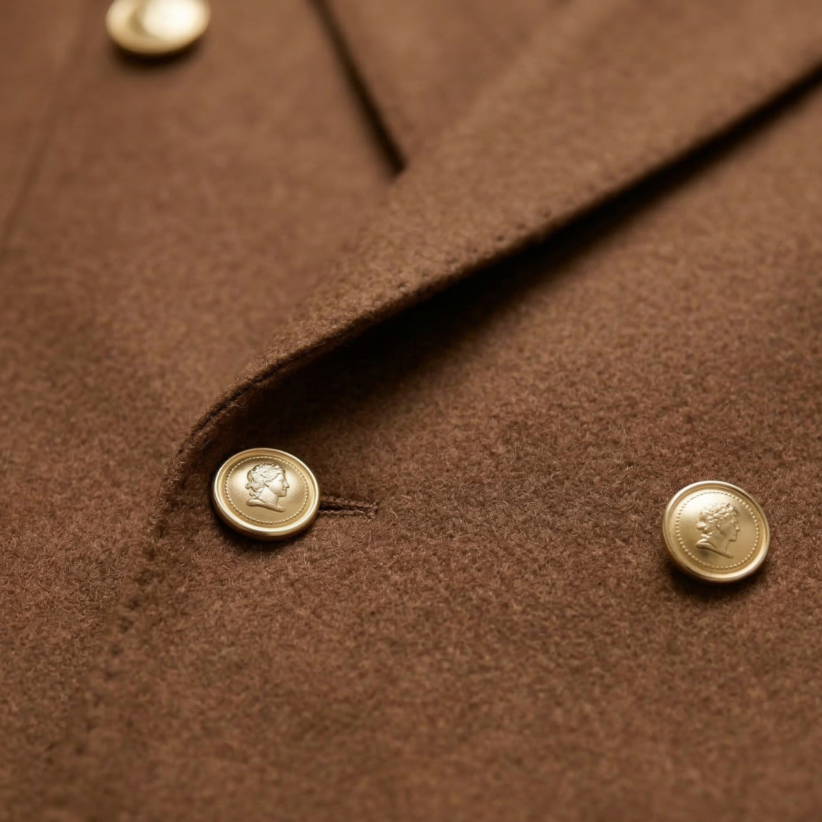 The Chelsea Men’s Brown Double Breasted Suit – Slim Fit Tailored 2 Piece Elegant Set