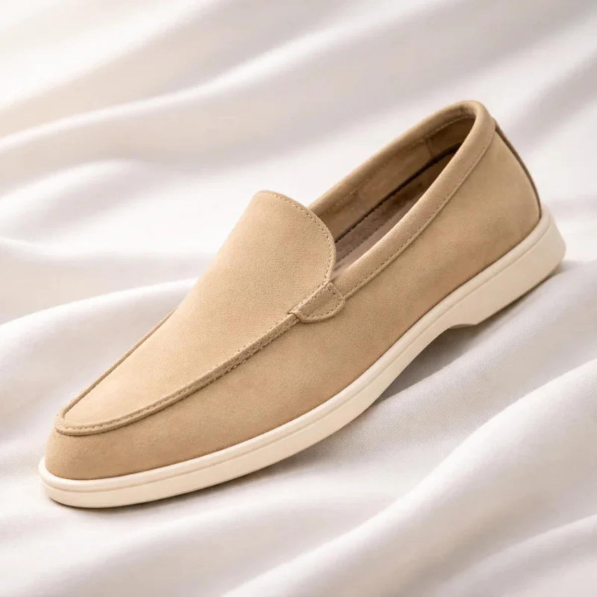 The St. Paul Men's Lightweight Suede Slip On Loafers