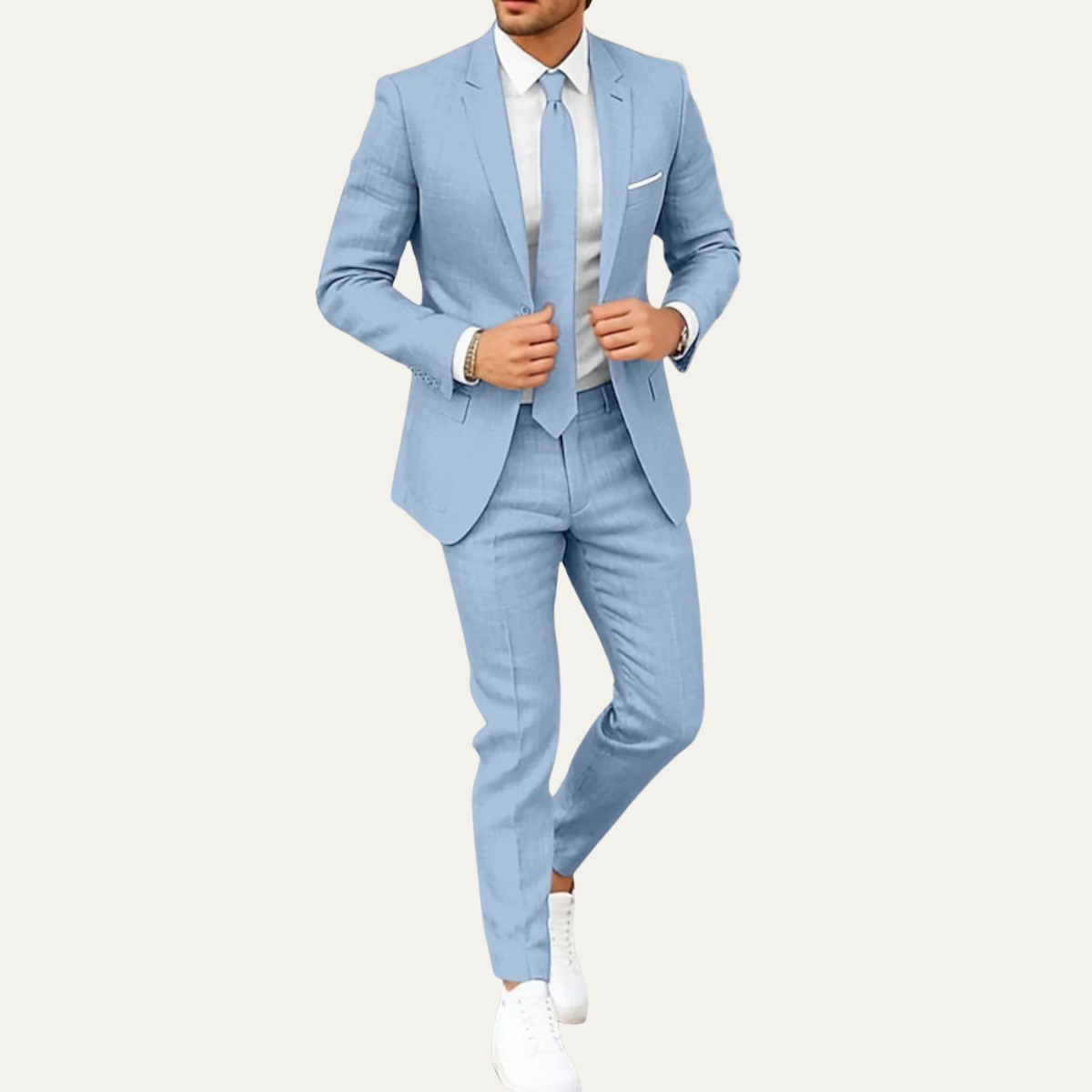 The Brookhaven Men’s Lightweight Formal Wedding & Business Suit Set
