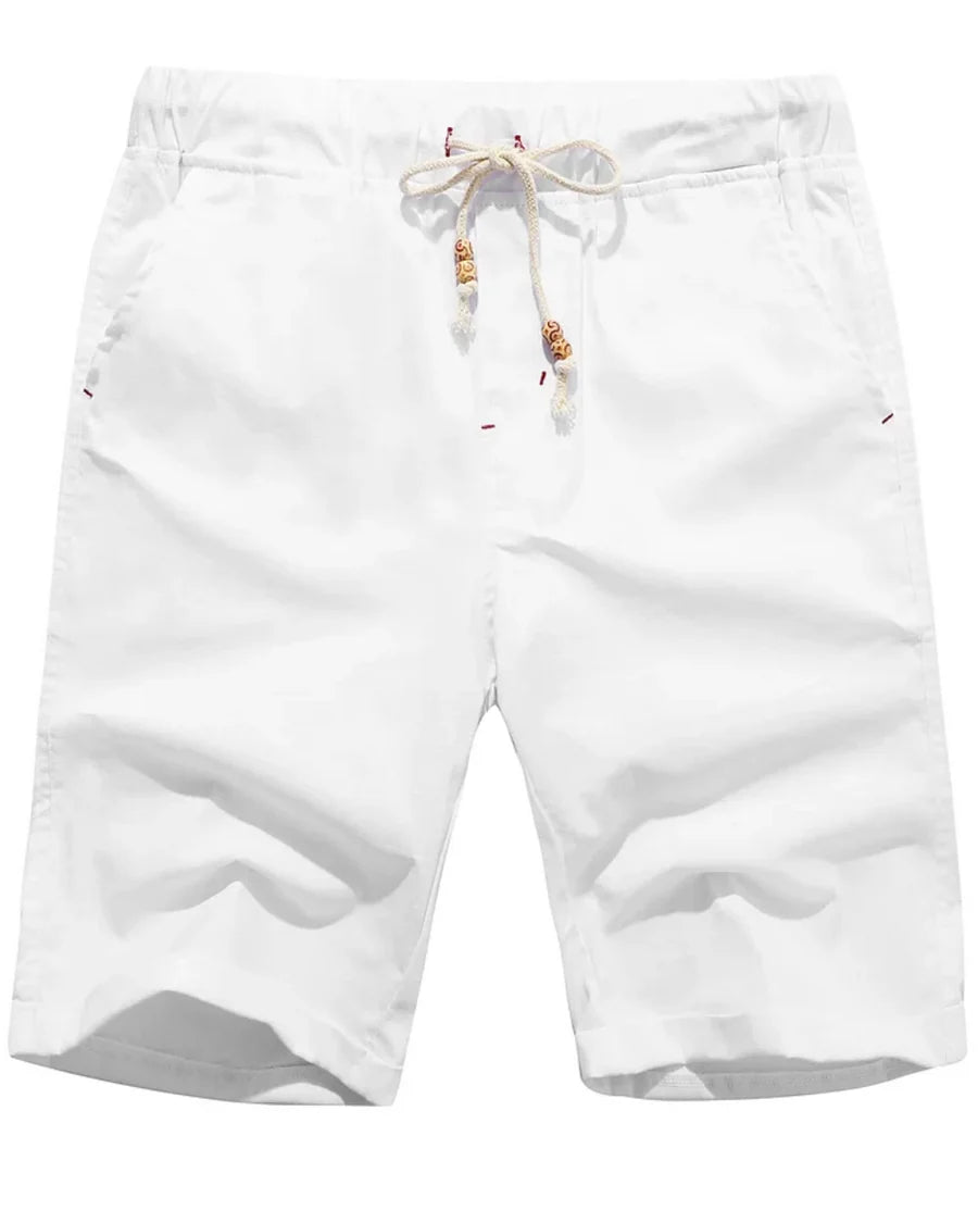The Georgetown Men's Drawstring Linen Shorts