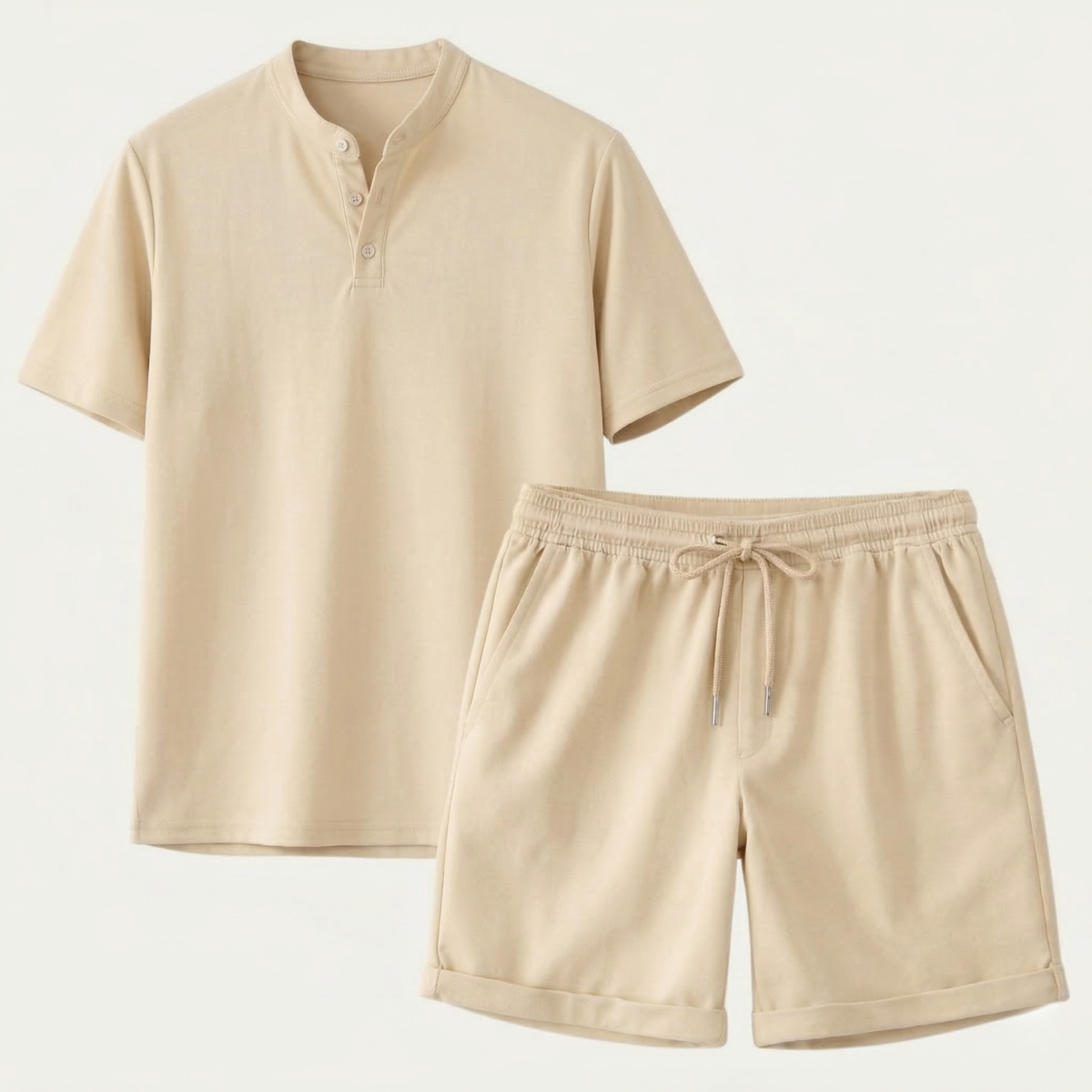 The Pinevalley Men’s Casual Summer Set – T Shirt & Shorts