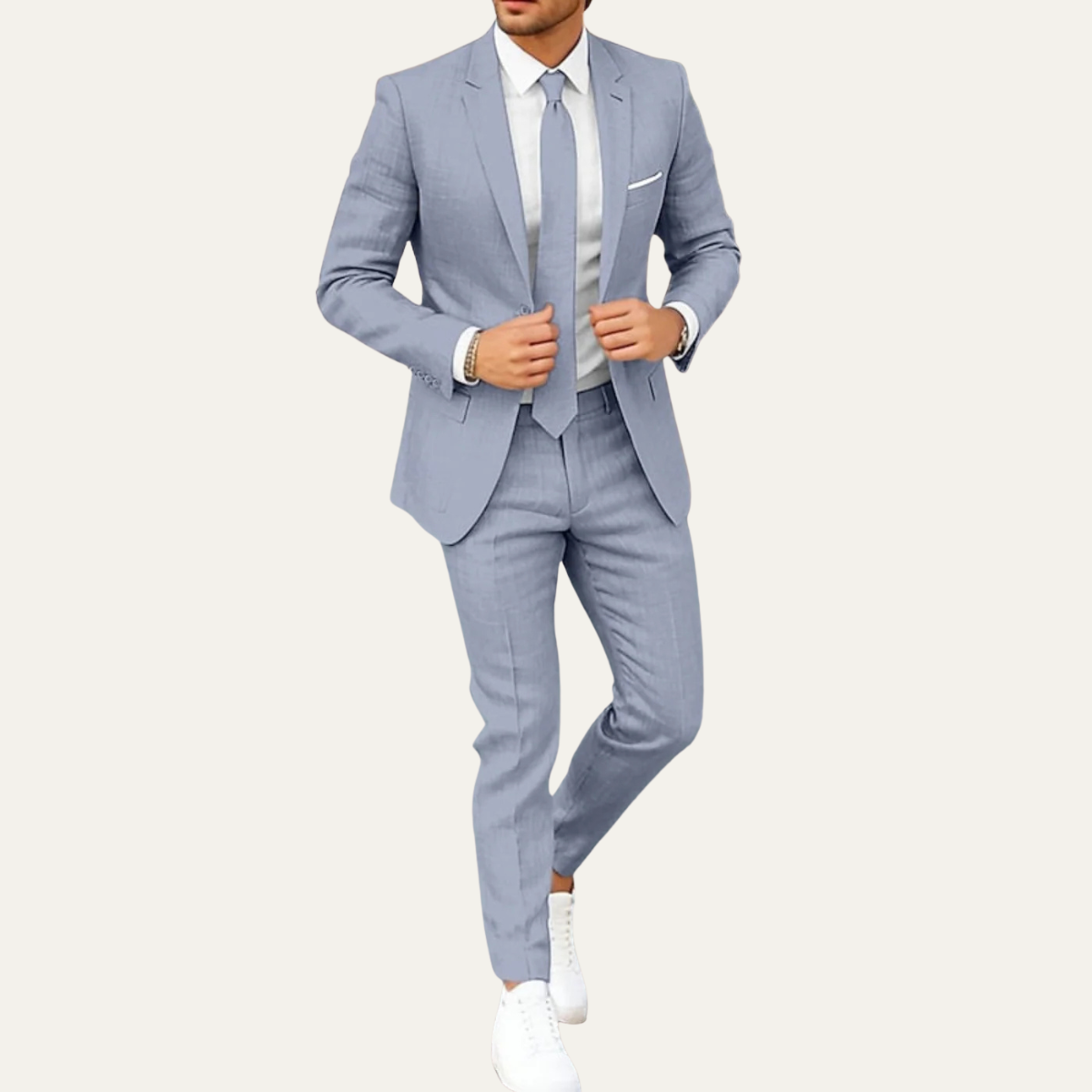 The Brookhaven Men’s Lightweight Formal Wedding & Business Suit Set