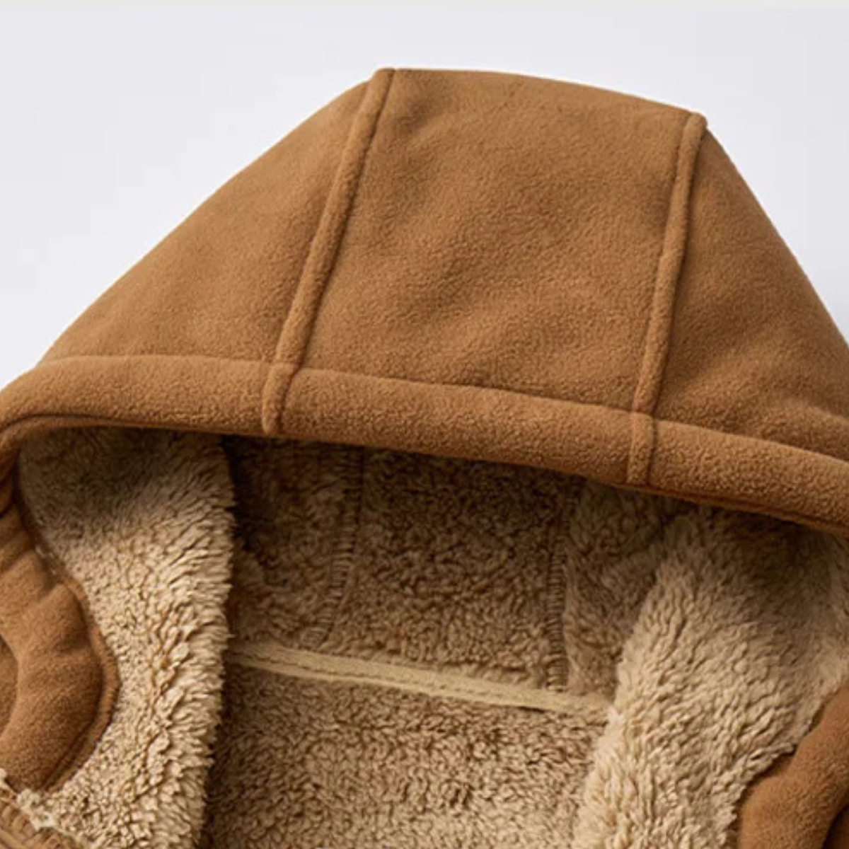 The Glenhaven Men’s Winter Soft Shell Fleece Zip Up Hooded Jacket