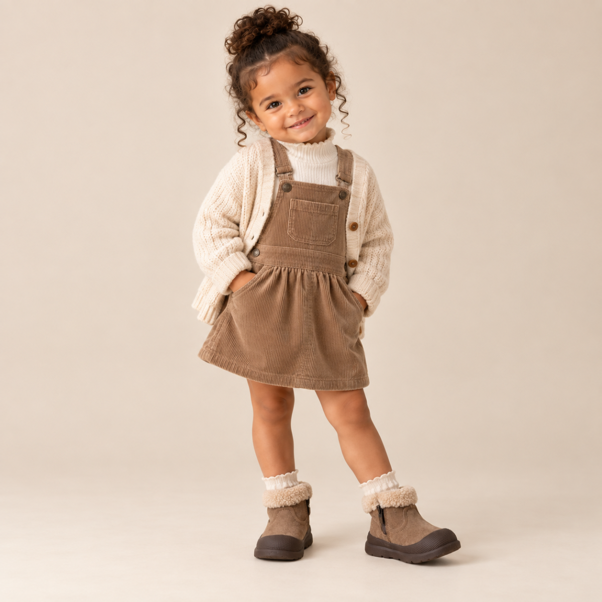 SoHo Kids Soft Fleece Lined Winter Boots
