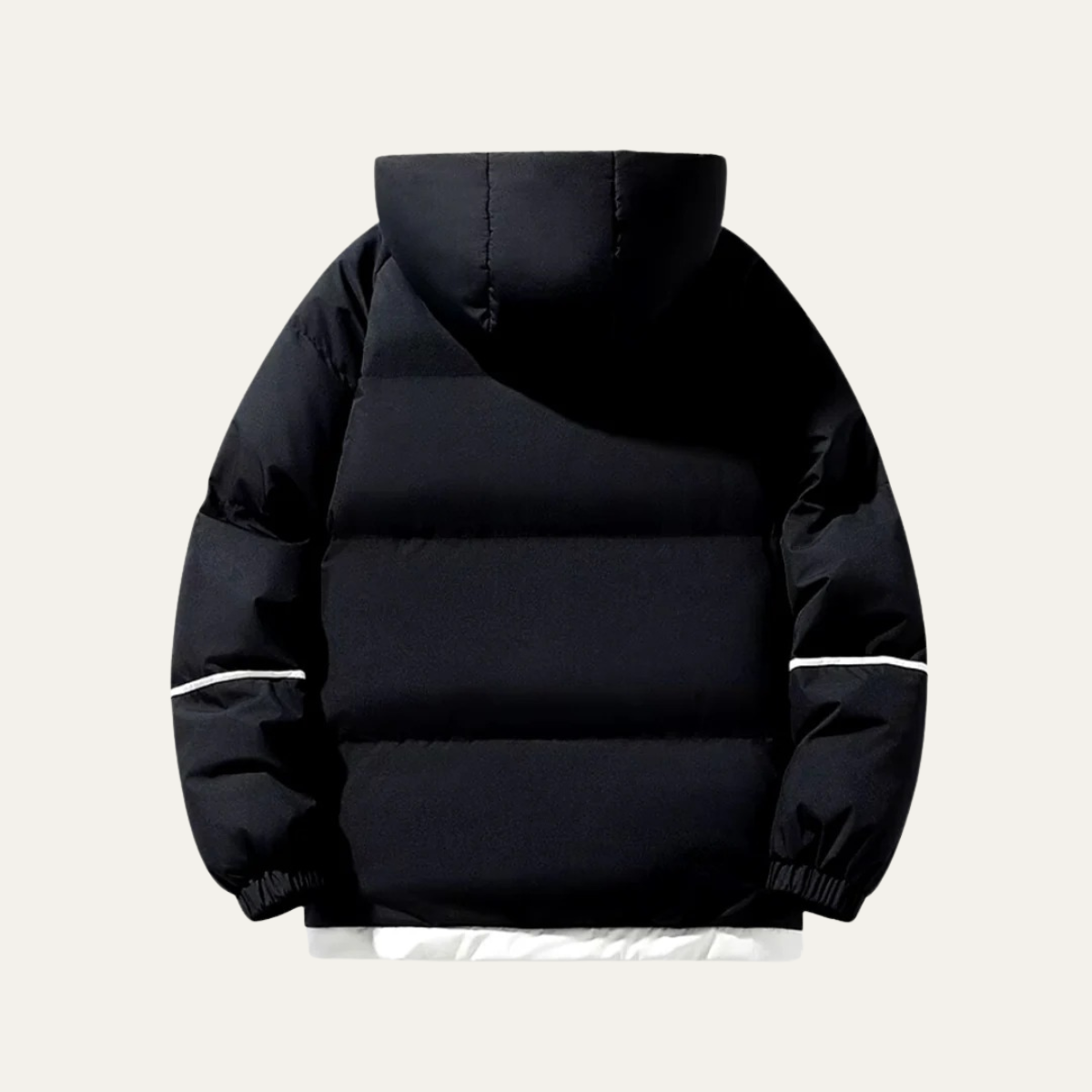 The London Men's Waterproof Puffer Jacket - Luxury Hooded Jacket