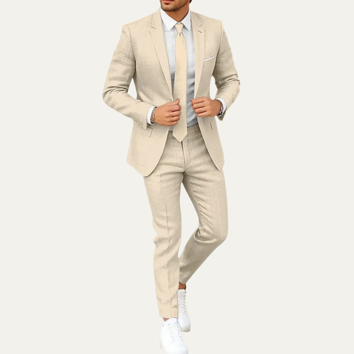 The Brookhaven Men’s Lightweight Formal Wedding & Business Suit Set