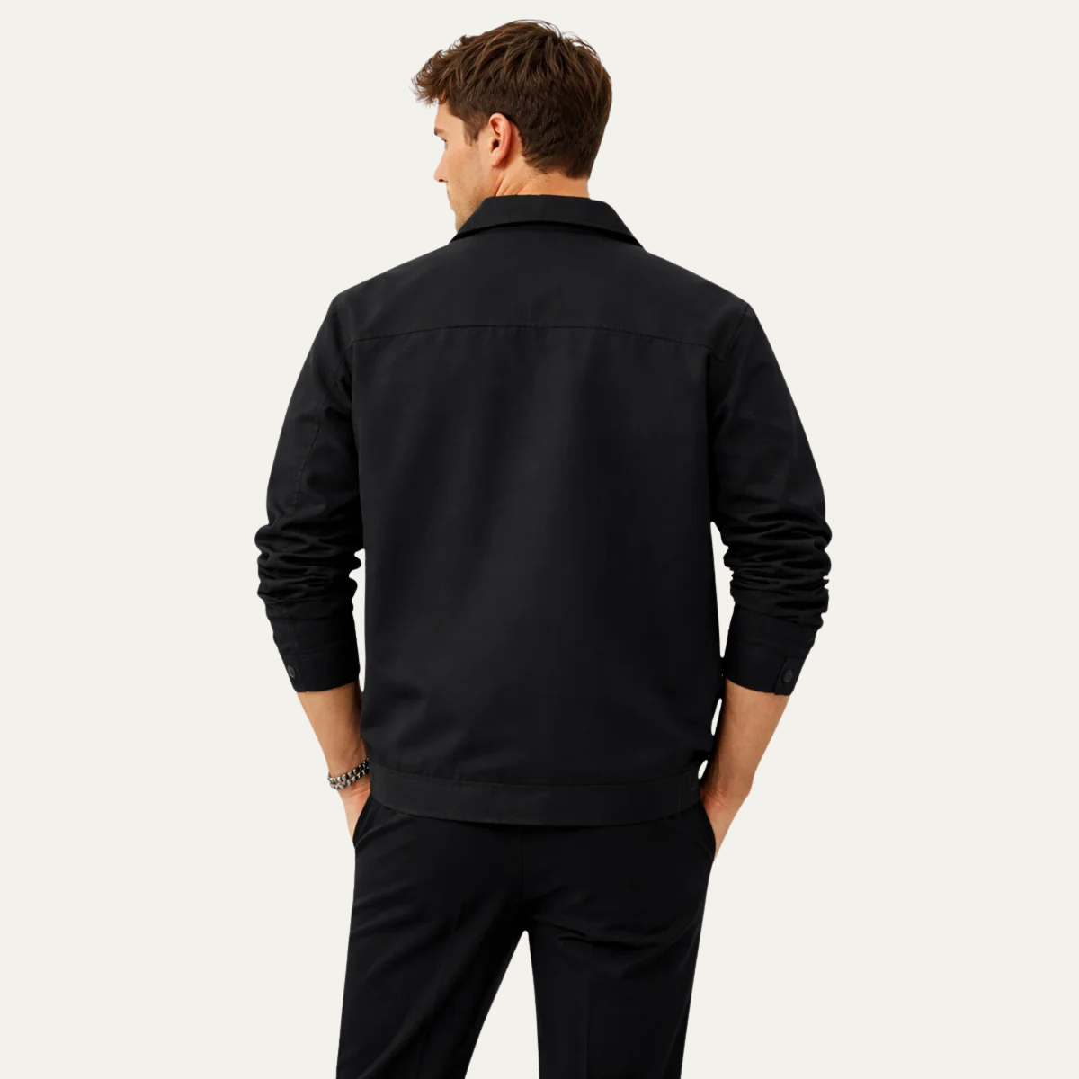The Riverdale Men’s Lightweight Zip Summer Jacket