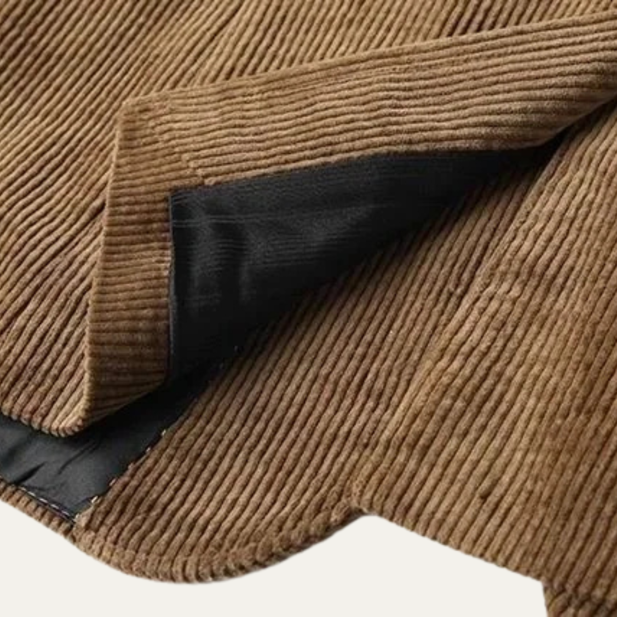 The Livorno Men’s Vintage Casual Slim Fit Corduroy Blazer Jacket