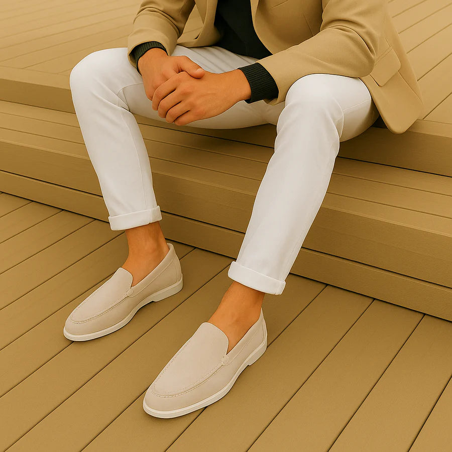 The Sanremo Men's Premium Suede Casual Slip On Loafers