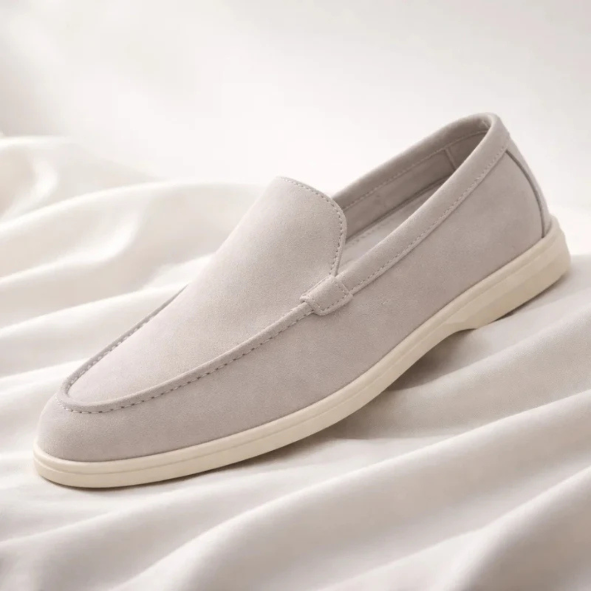 The St. Paul Men's Lightweight Suede Slip On Loafers