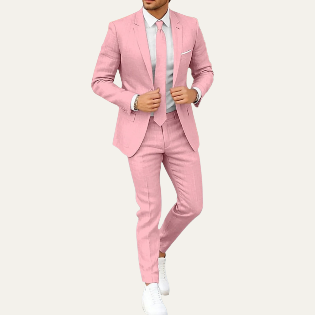 The Brookhaven Men’s Lightweight Formal Wedding & Business Suit Set