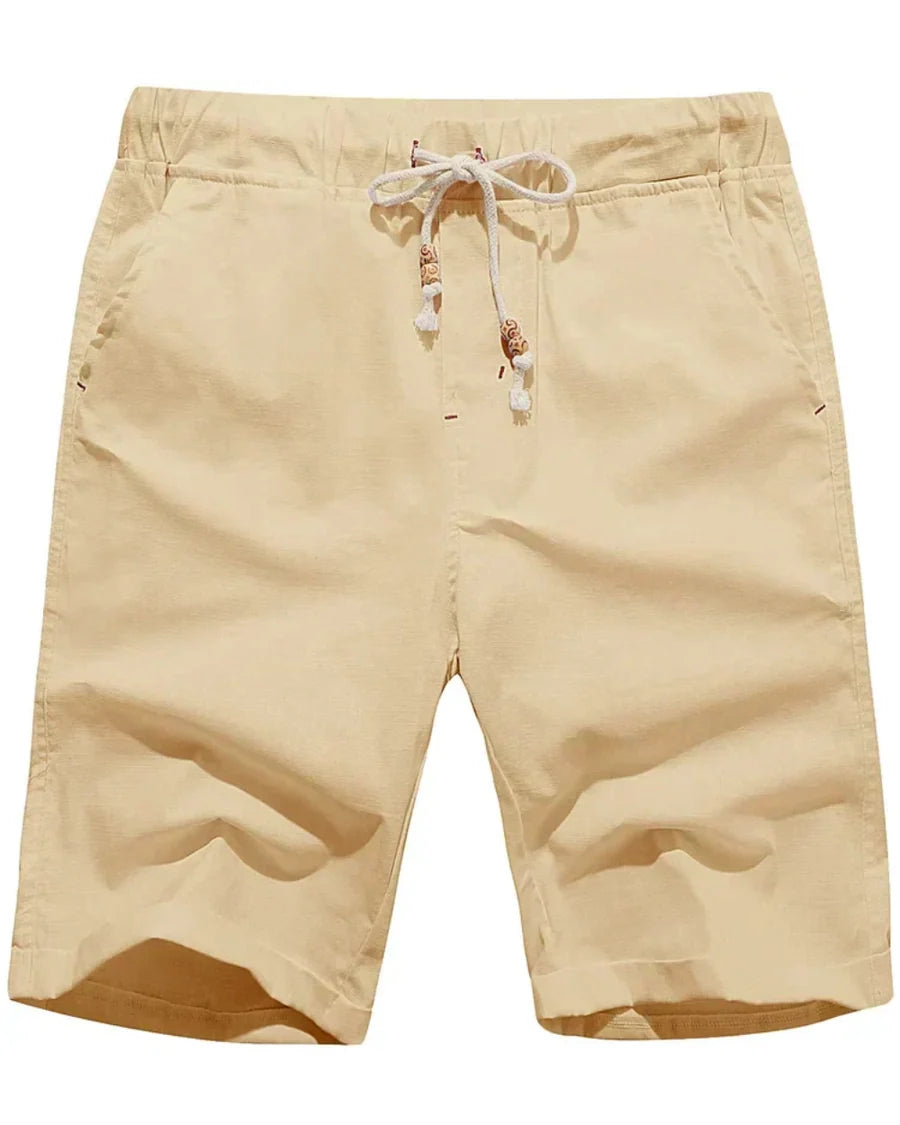 The Georgetown Men's Drawstring Linen Shorts