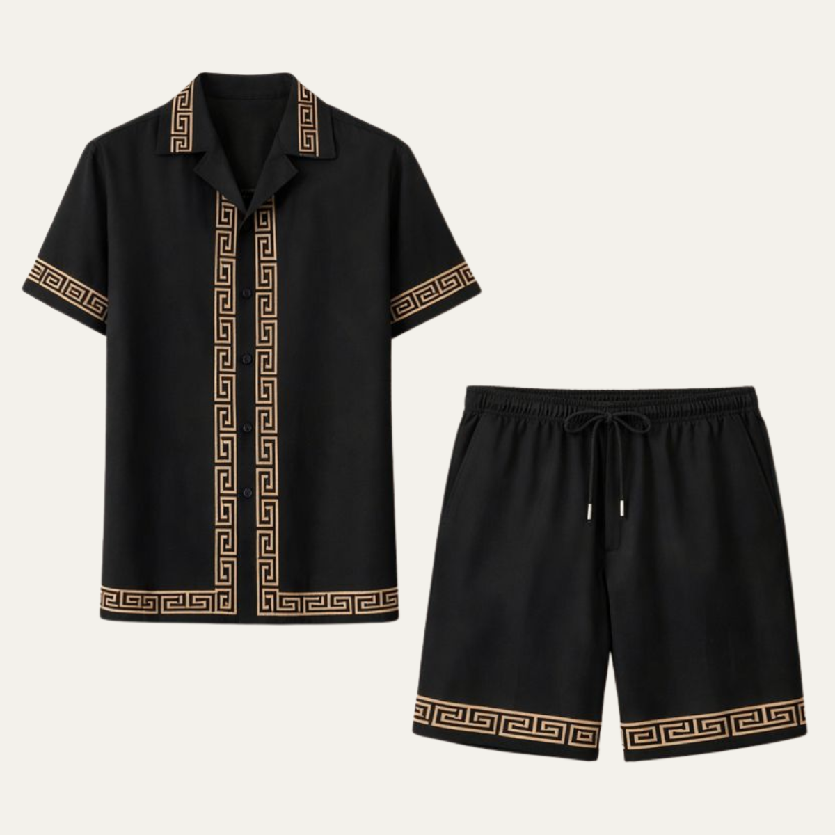 The Meadowford Ridge Men’s Lightweight Print Set – Shirt & Short