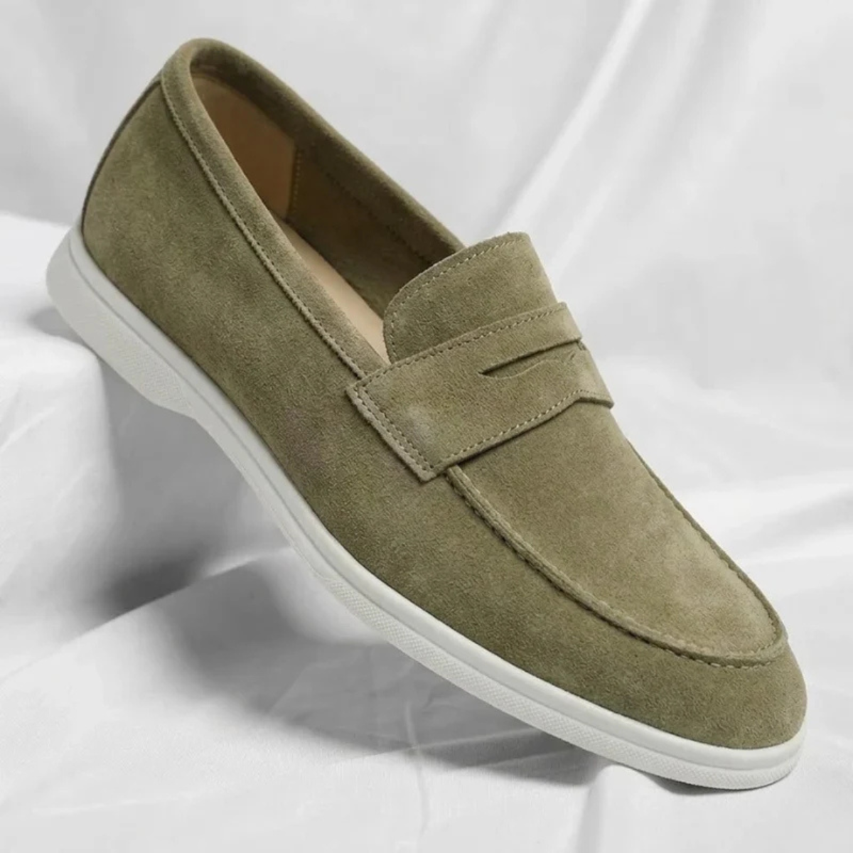 The Frisco Men's Smart Suede Penny Loafers