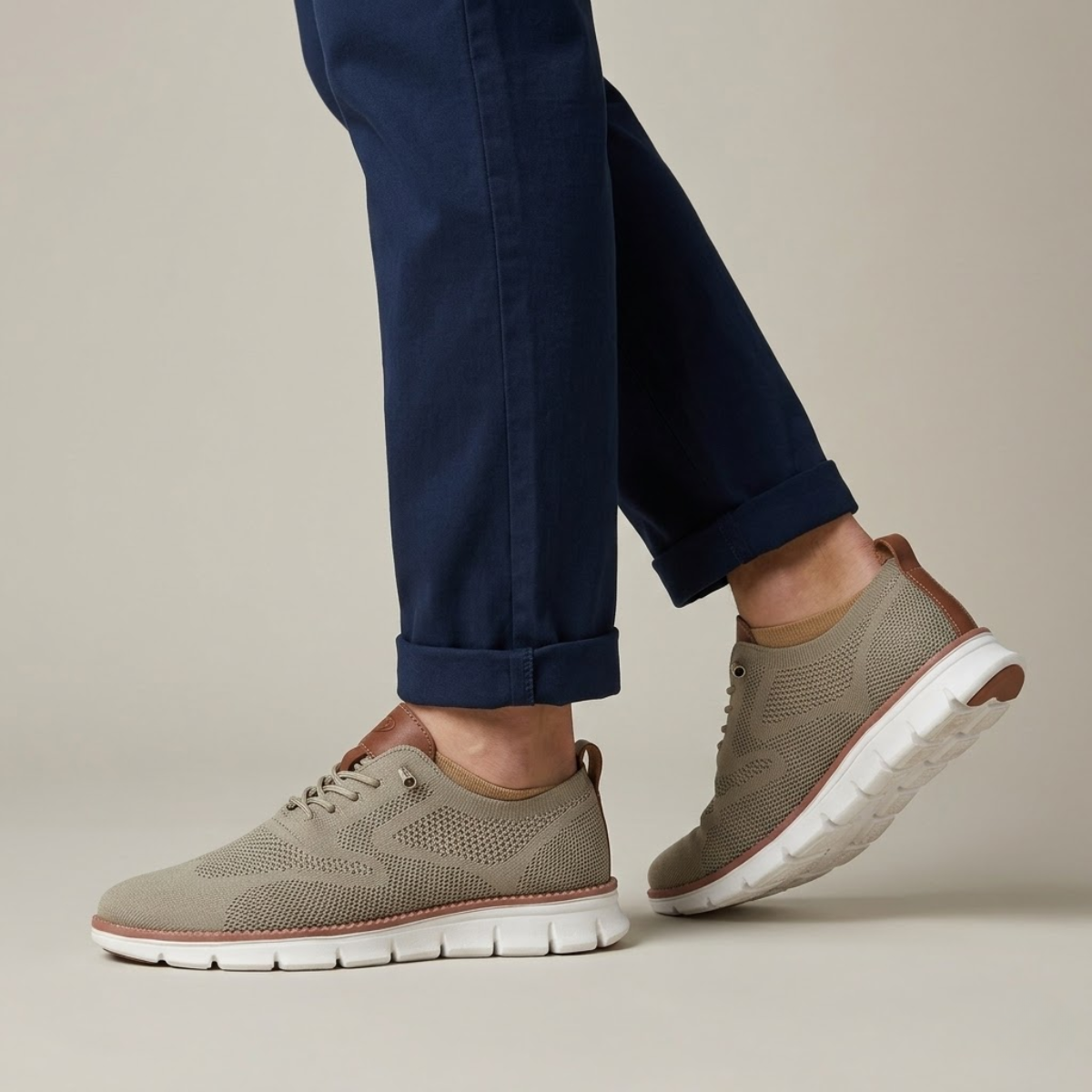 The Tarryton Men’s Lightweight Breathable Casual Knit Walking Shoes