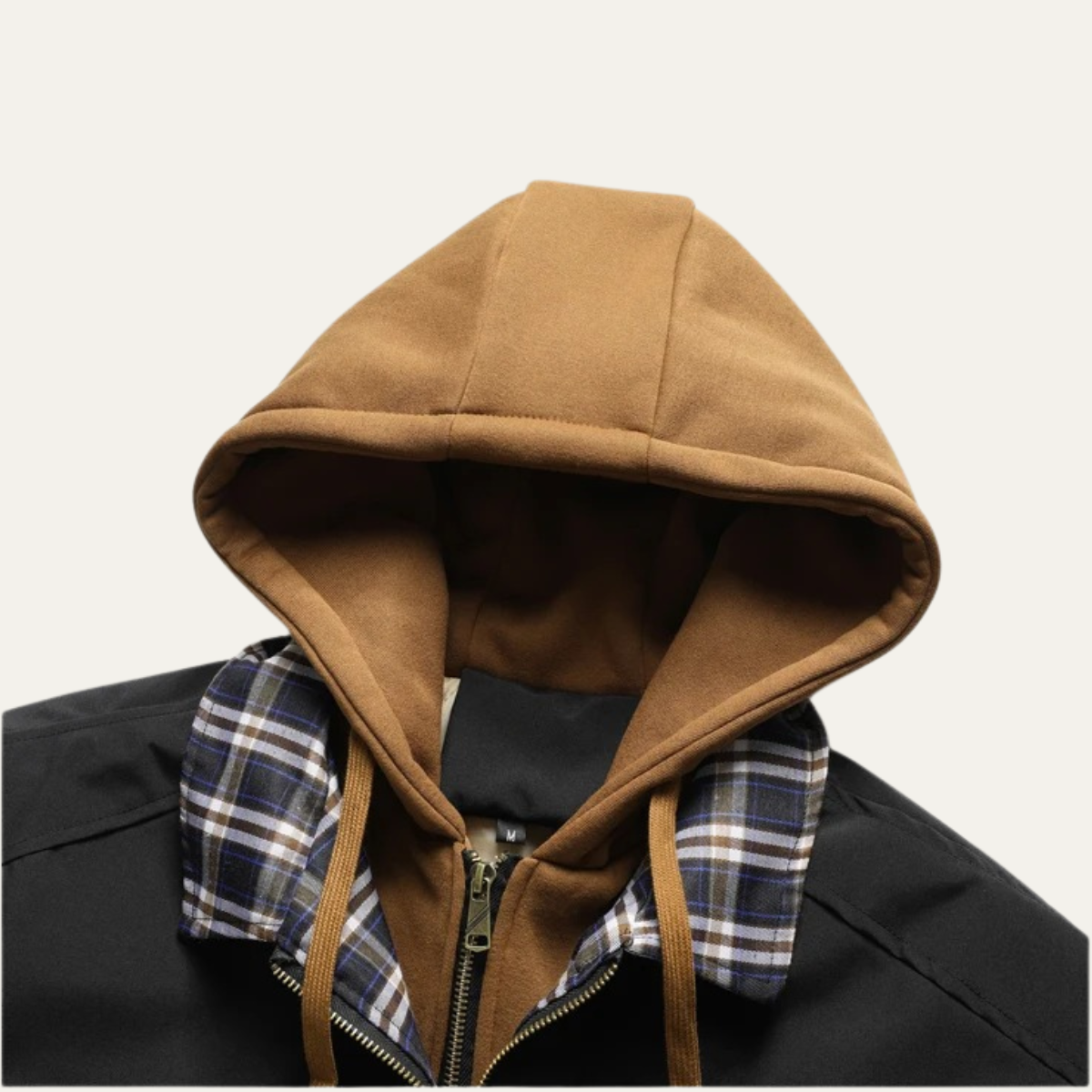 The Courmayeur Men’s Winter Thick Fleece Bomber Hooeded Jacket