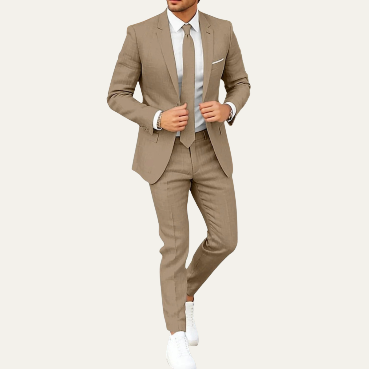 The Brookhaven Men’s Lightweight Formal Wedding & Business Suit Set