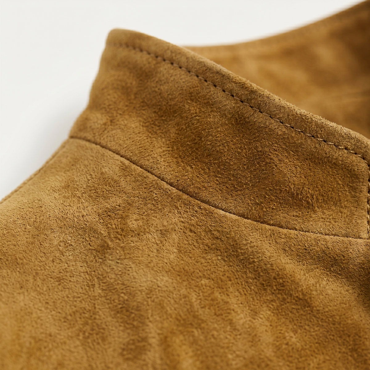 The Belmont Men’s Casual Suede Blazer Jacket – Single Breasted Button Coat