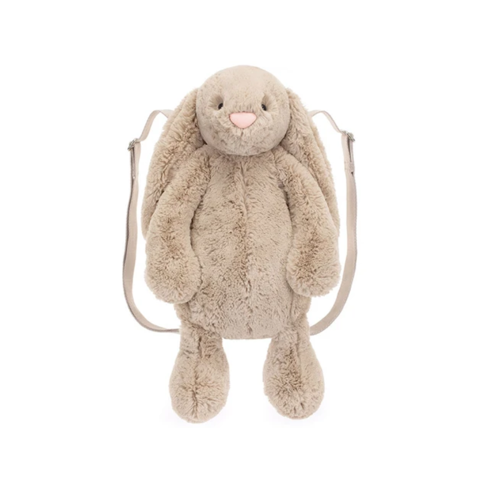 Beige Bashful Bunny Backpack