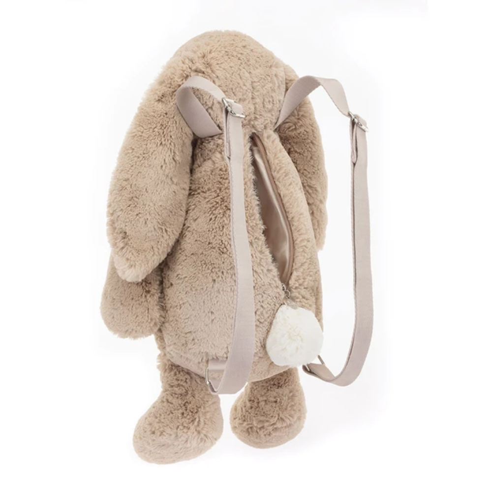 Beige Bashful Bunny Backpack