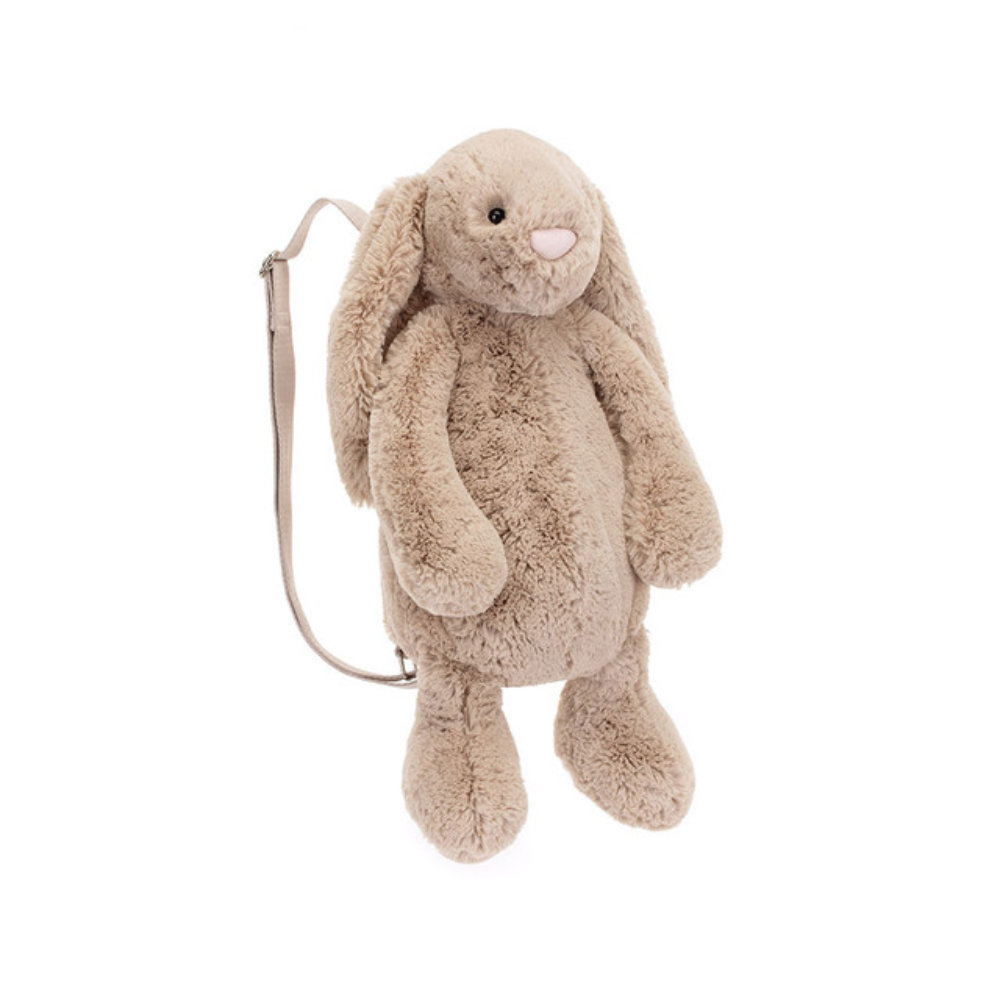 Beige Bashful Bunny Backpack
