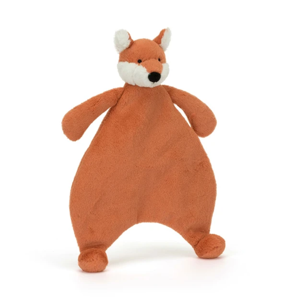 Cozy Bashful Fox Cub Blanket